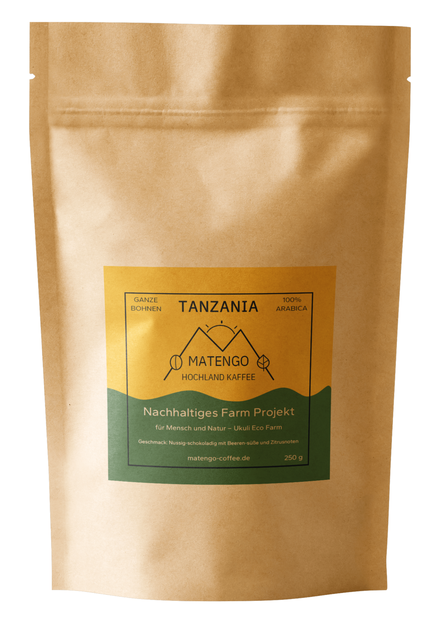 Tansania Single Farm Kaffee von unserer Ukuli Eco Farm