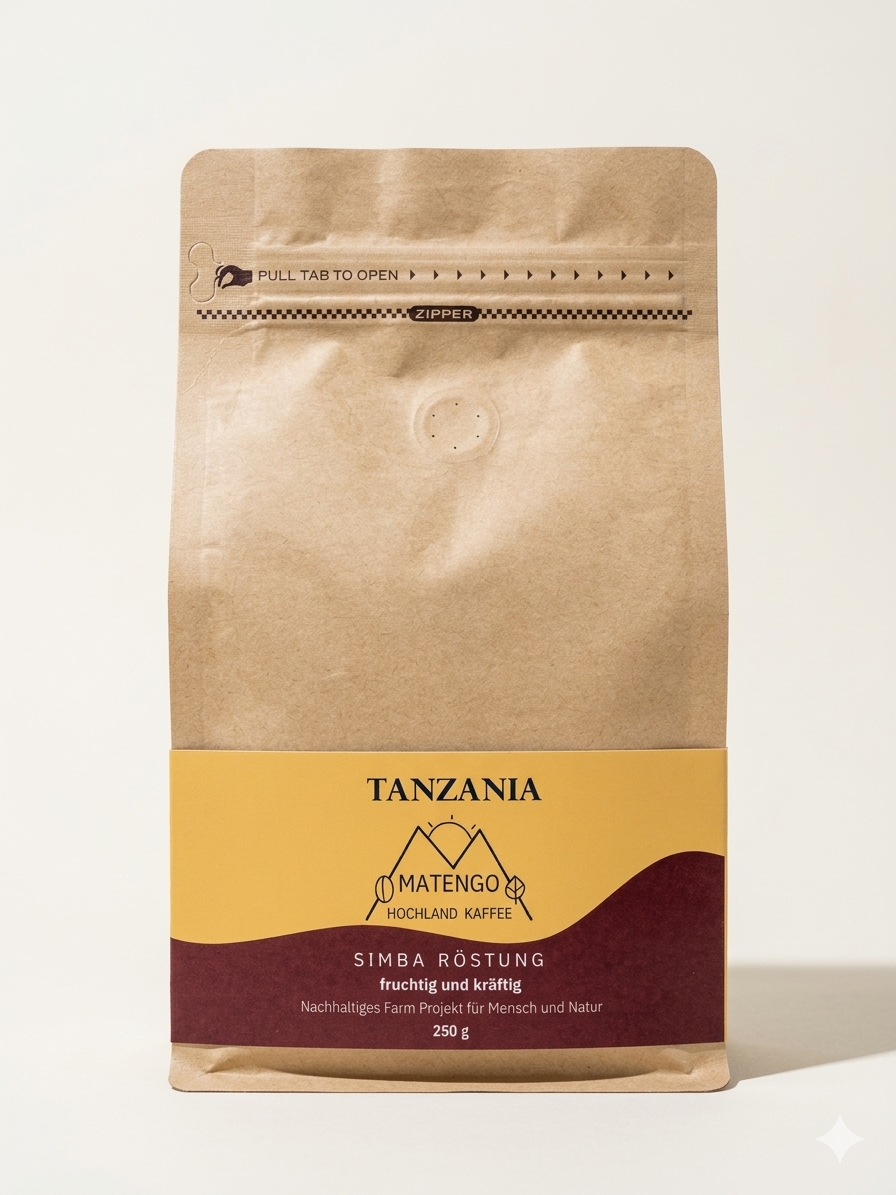 Tansania Single Farm Kaffee von unserer Ukuli Eco Farm