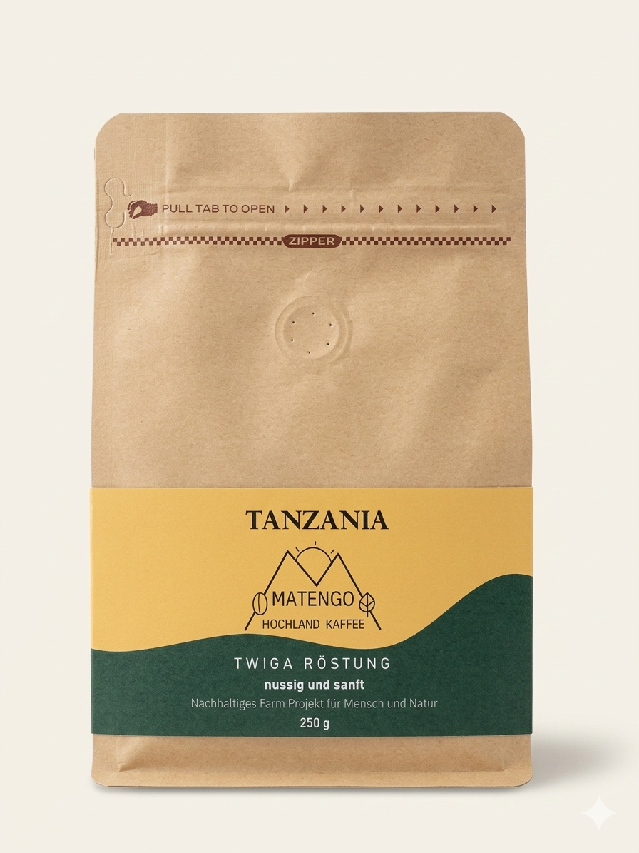 Tansania Single Farm Kaffee von unserer Ukuli Eco Farm