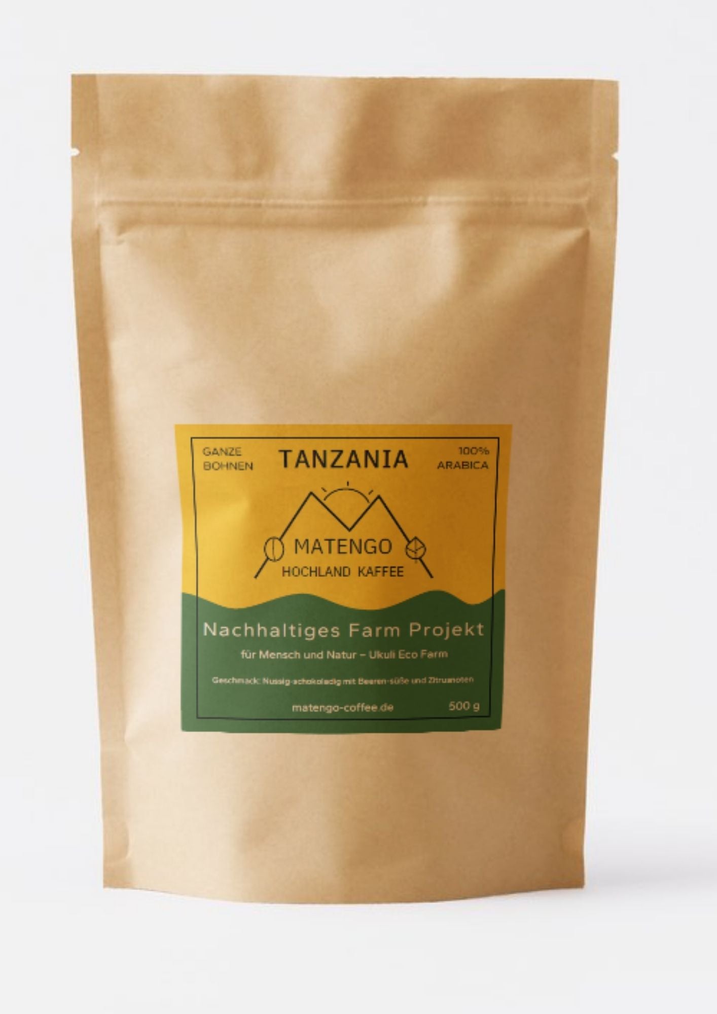 Tanzania Single Farm Coffee from our Ukuli Eco Farm - 250 grams
