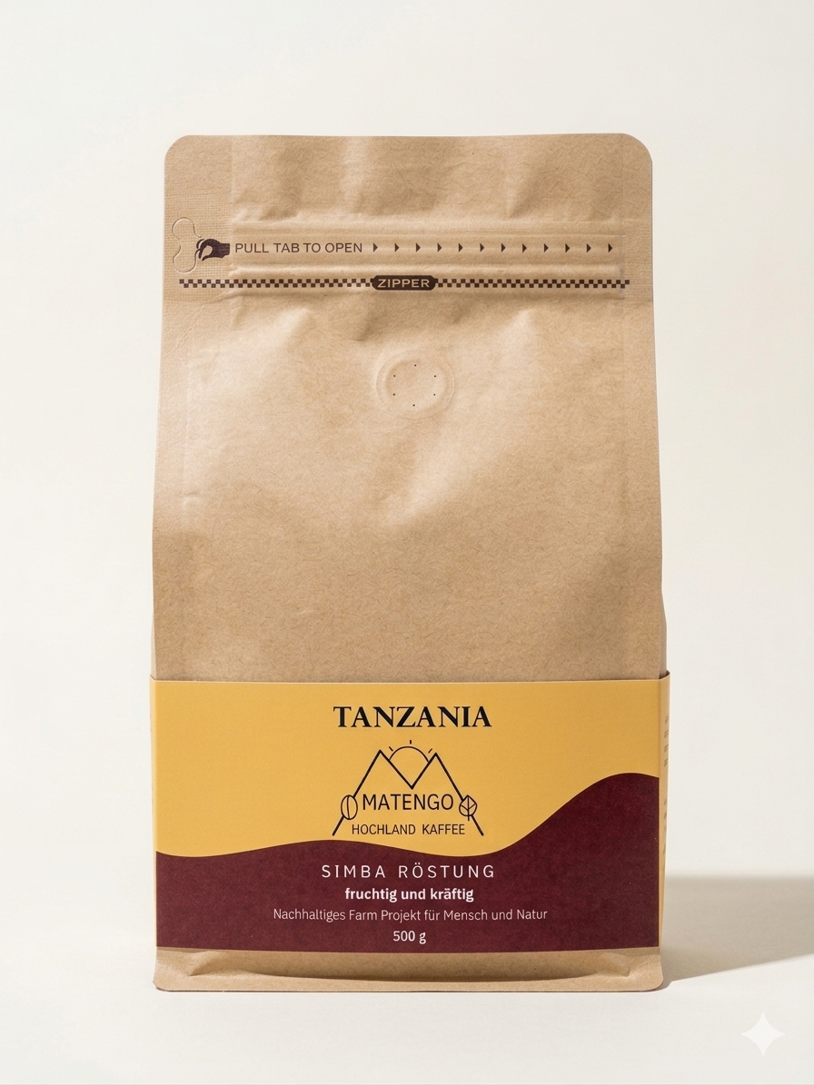 Tansania Single Farm Kaffee von unserer Ukuli Eco Farm